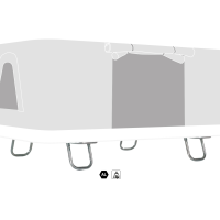 Bodenstandfüße Maggiolina / Airtop Zubehör Autohome