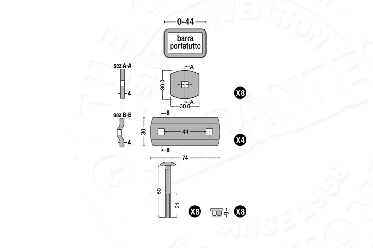 Fixing Clamps Spare Parts Autohome