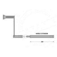 Prolonge Manivelle Accessoires Maggiolina / Airtop Autohome