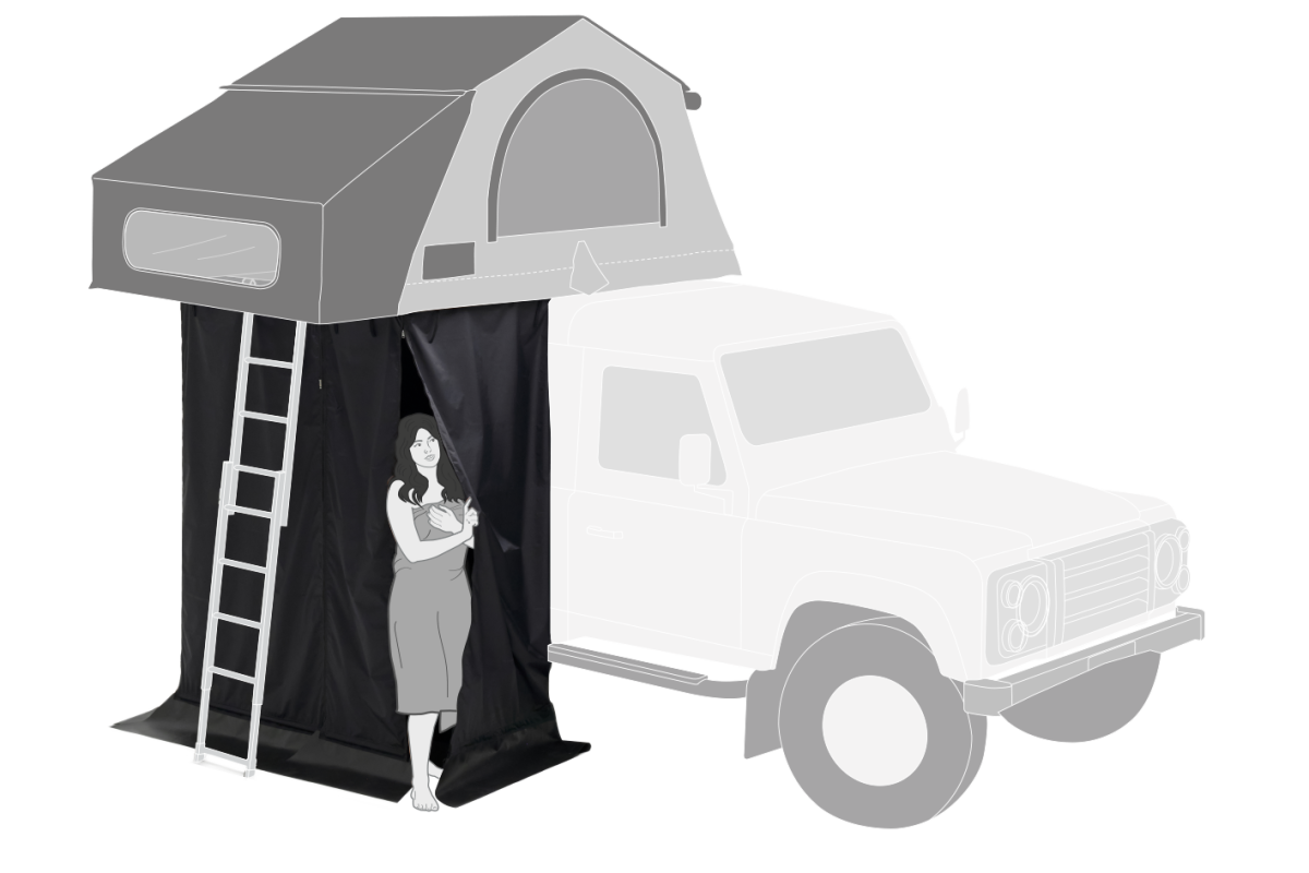 Cabine vestiaire Accessoires Nomadland 2.0 Autohome