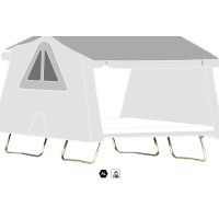 Piedini a terra Accessori Overcamp Autohome