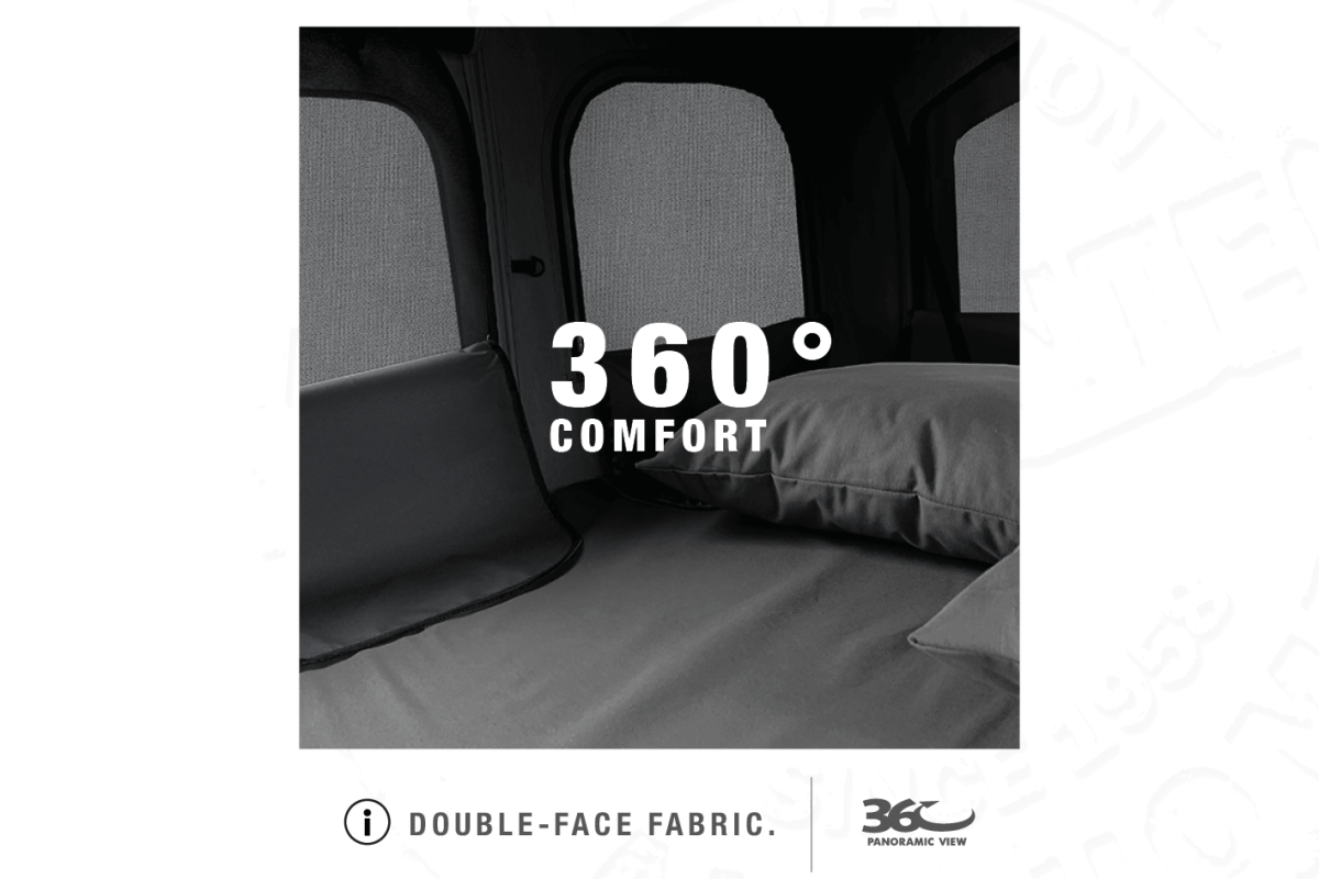 Autohome - Tente de toit Air-Sky 360°