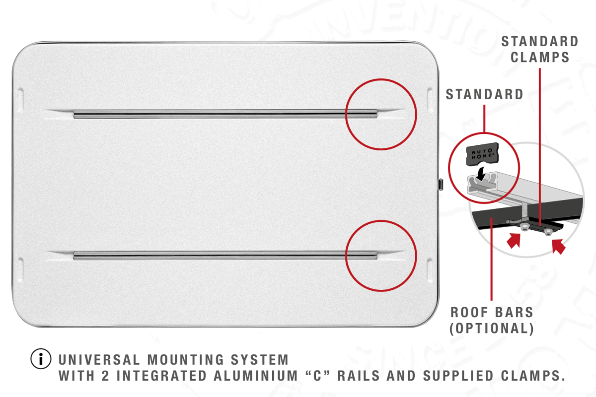 Autohome - Tente de toit Air-Sky 360°