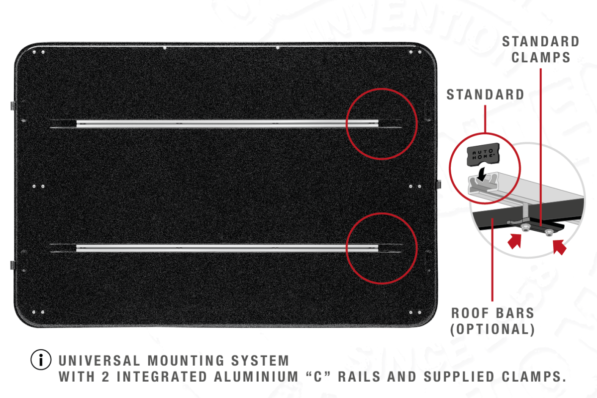 Autohome - Tenda da tetto Air-Sky 360