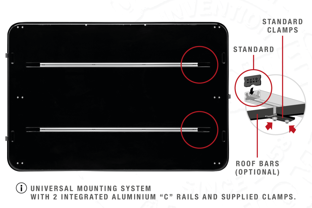 Autohome - Tente de toit Air-Sky 360°