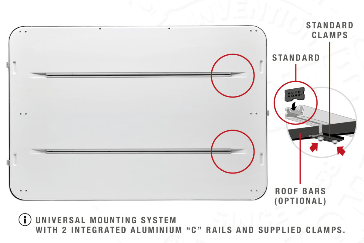 Autohome - Roof Top Tent: Air-Sky 360