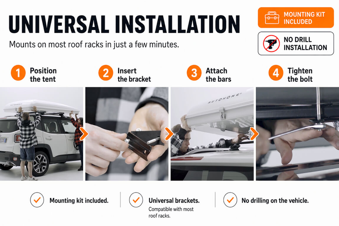 step-by-step mounting instructions
