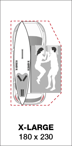tende da tetto design in sagoma