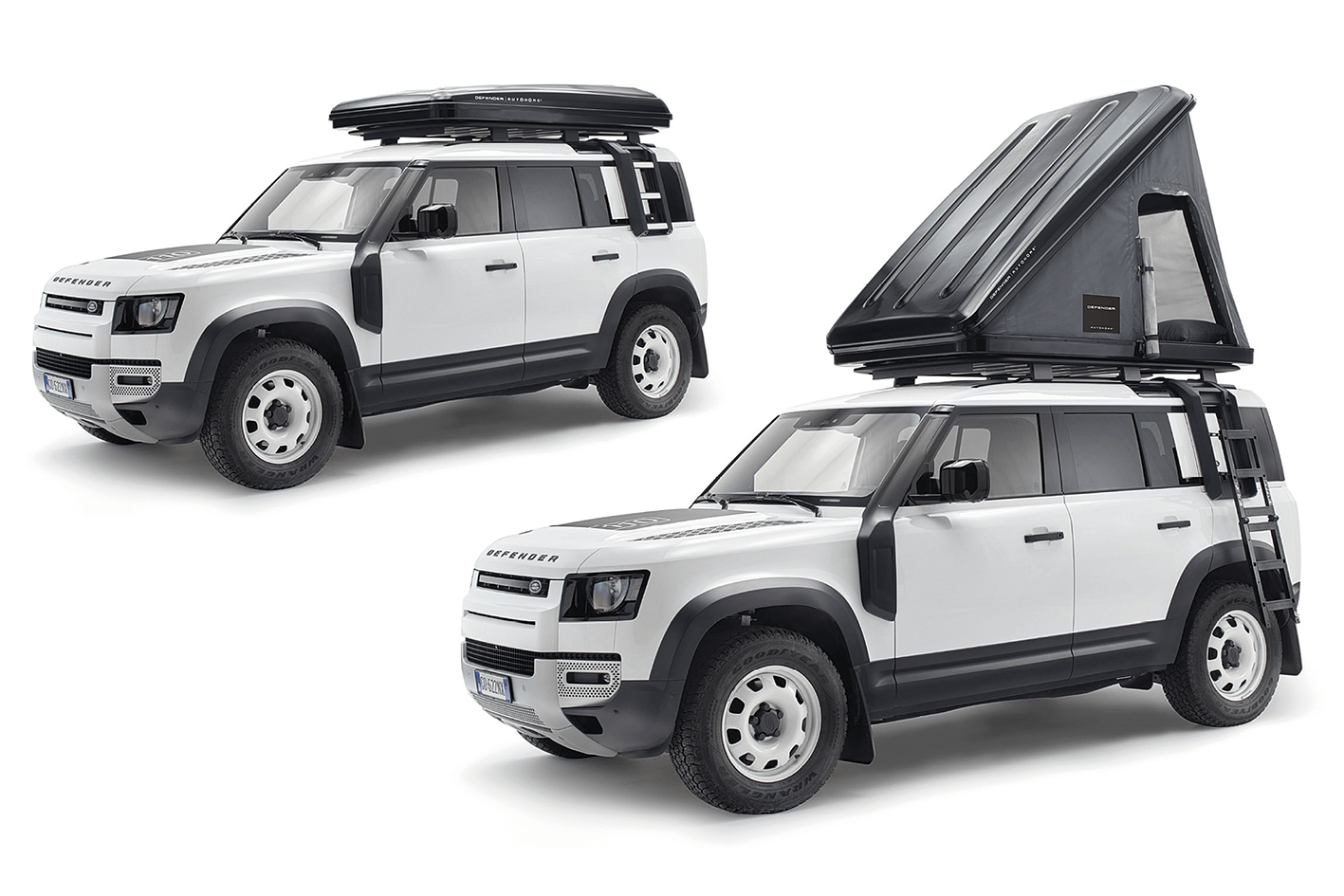 Land Rover roof top tent
